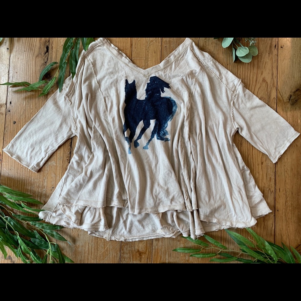 Oversized Blouse with Sleeves
